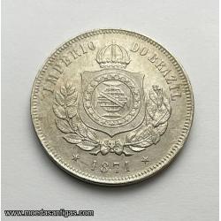 Moeda 200 Réis de 1871
