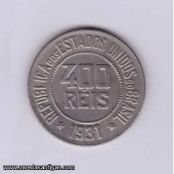 Moeda 400 Réis de 1931