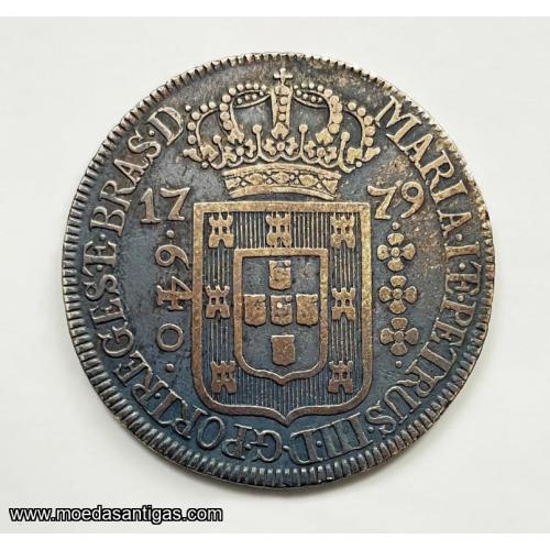 Moeda 640 Réis de 1779