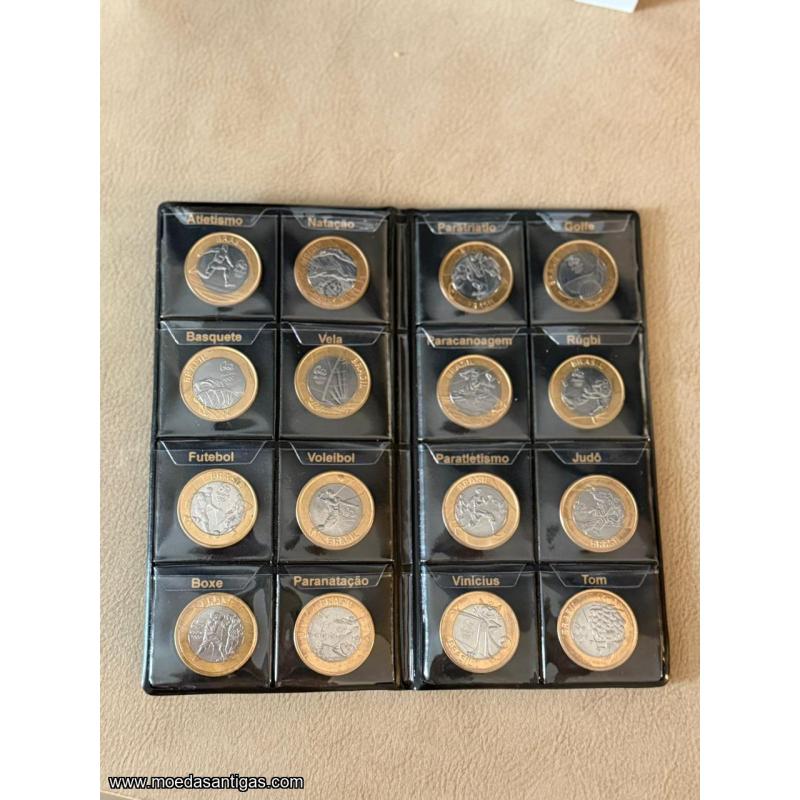 Coleção Completa das Moedas das Olimpíadas 2016